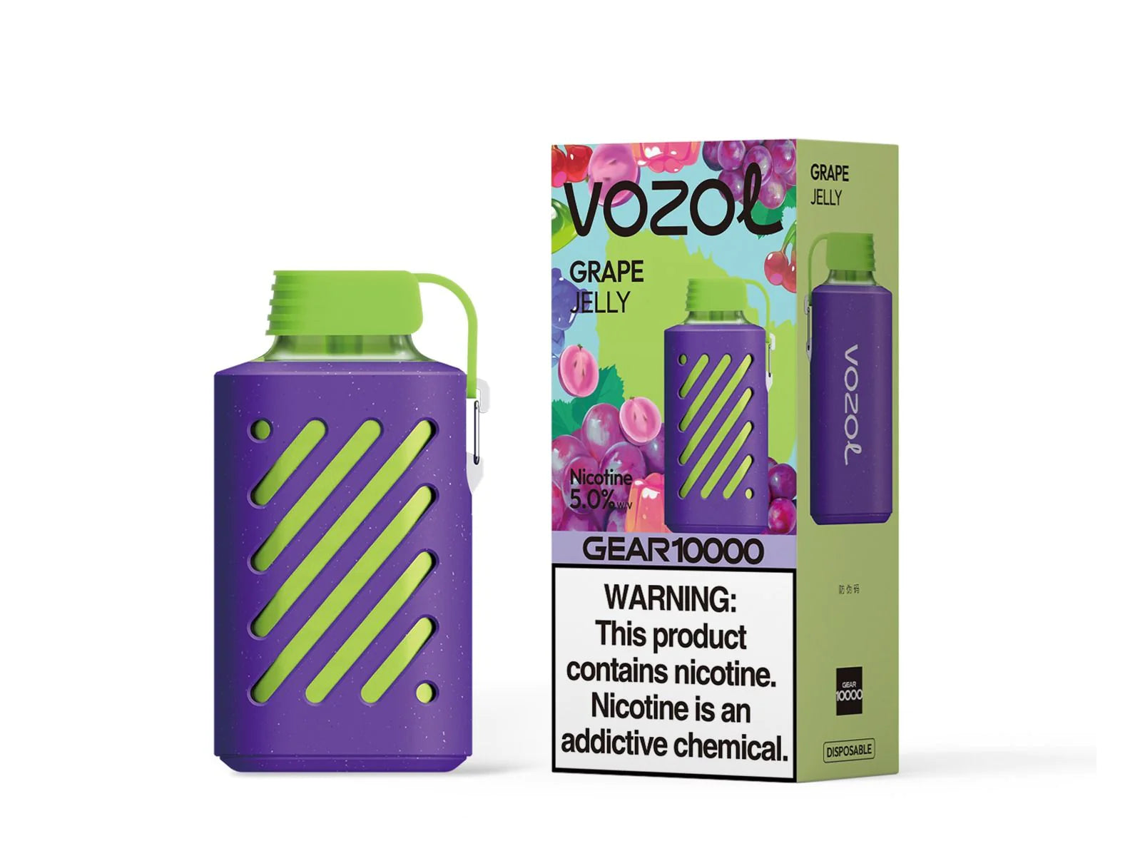 Grape Jelly Vozol Gear 10000 - Black Coral